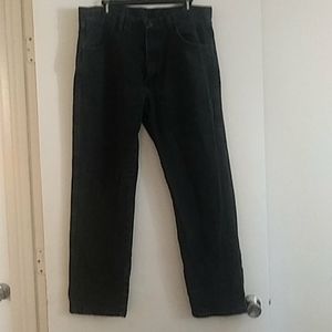 Black Rustler men's jeans